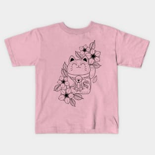 Maneki Neko Kids T-Shirt